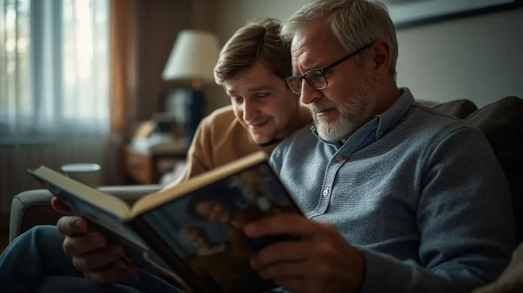 Emotional Dad Memories Captions
