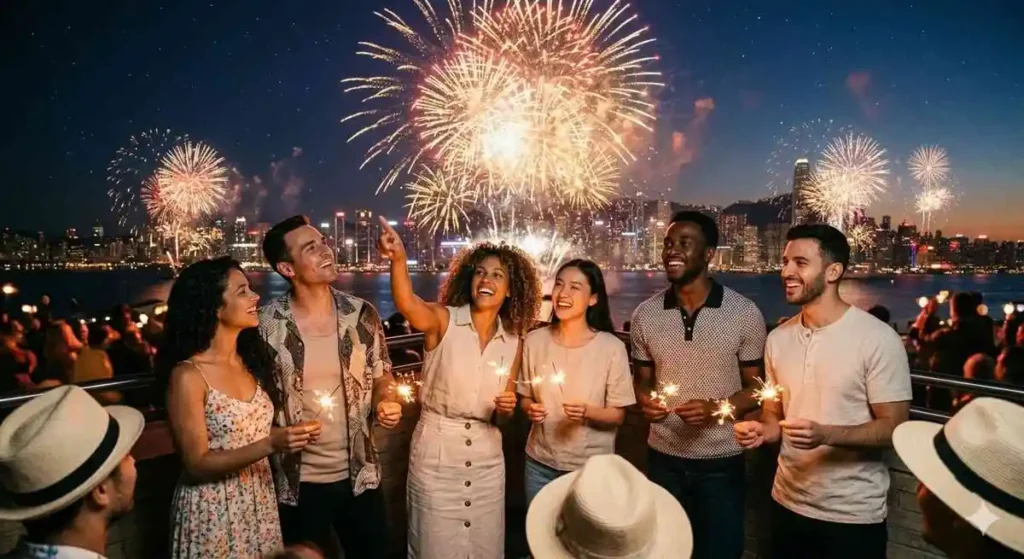 Fireworks Night Captions
