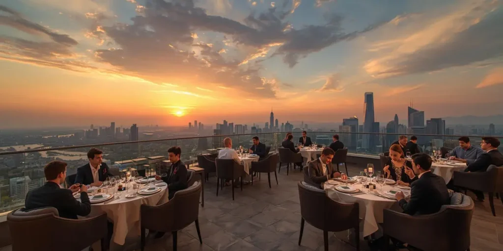 Rooftop Dinner