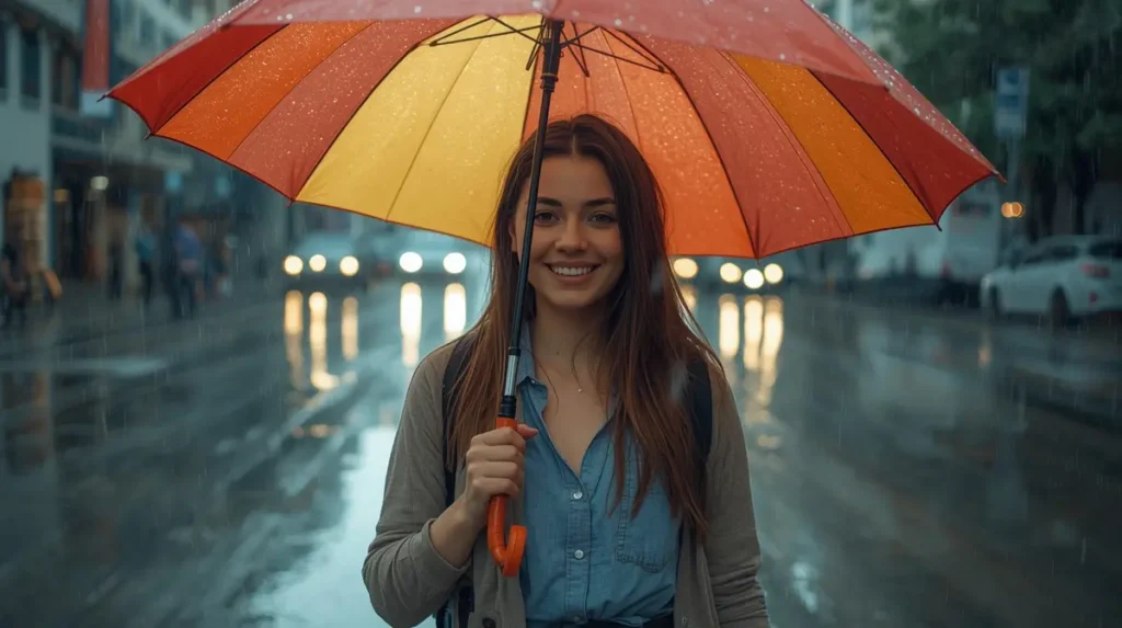 Smile Captions For Rainy Days