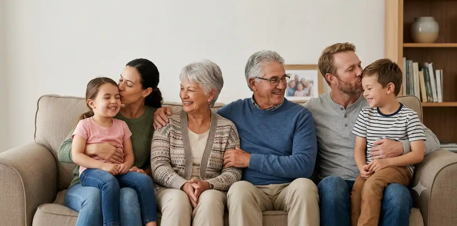 Happy Family Captions